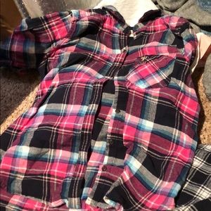 Abercrombie kids flannel 13/14